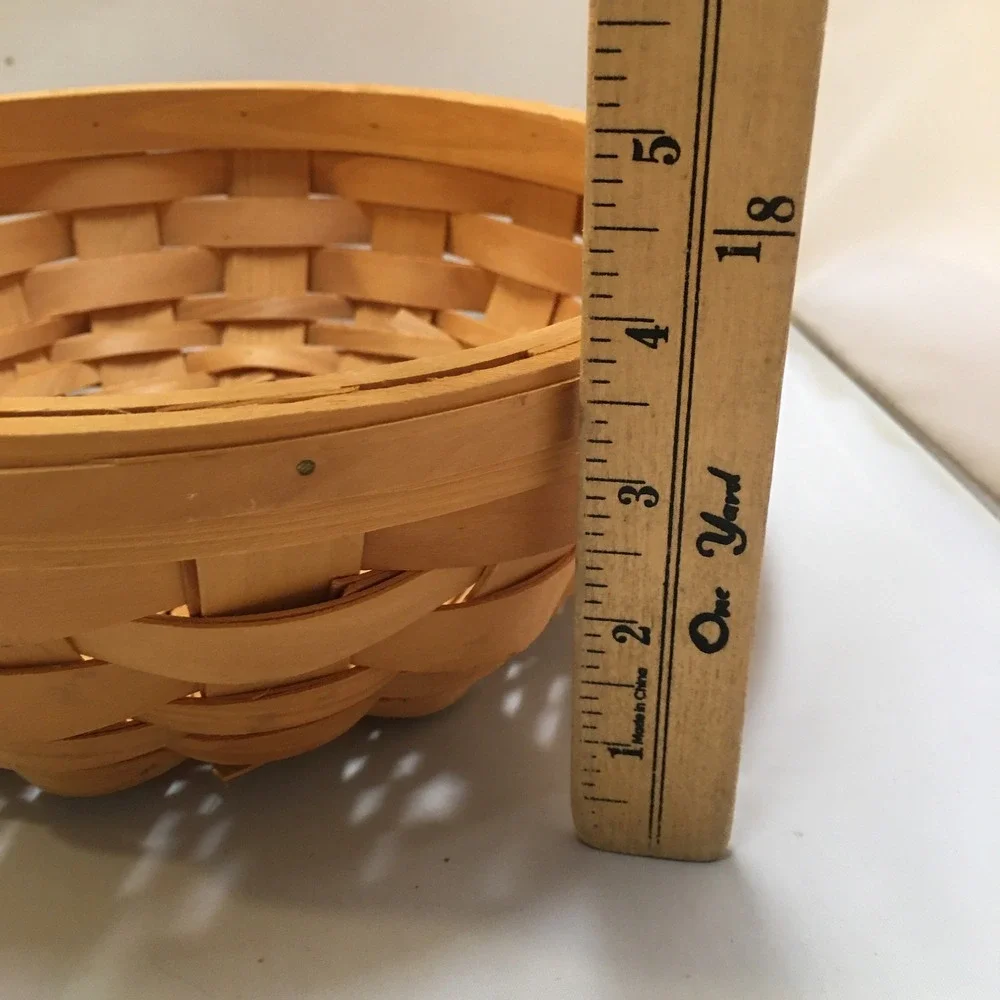 Woven Wood Basket Home Decor‎ 9.5